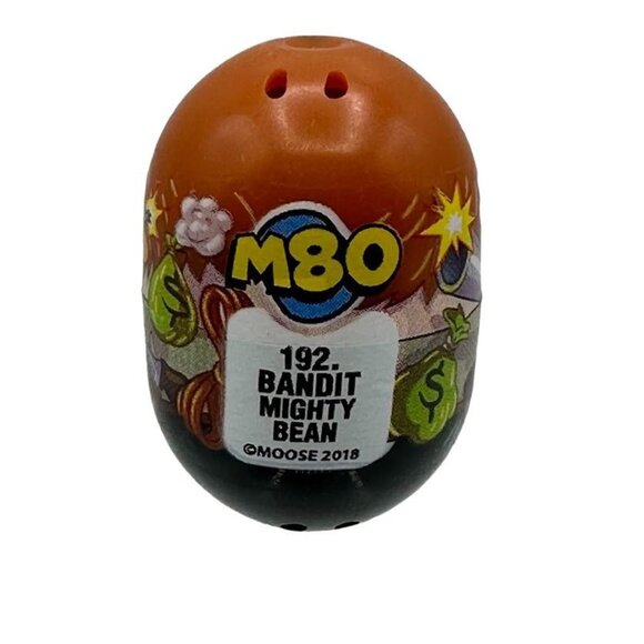 Mighty Beanz Mega Bean M80 192 Bandit Series 4 2018 Moose Entertainment - Picture 4 of 5